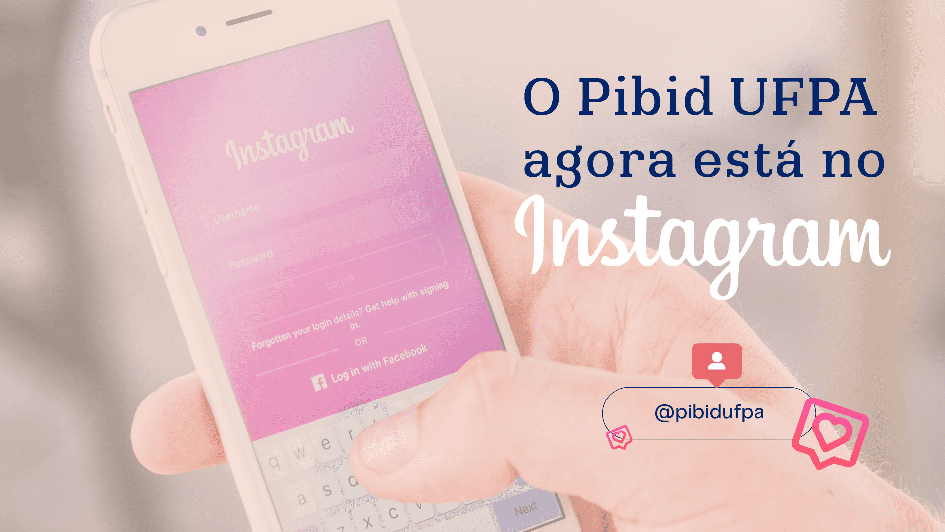 Siga o Instagram Oficial do Pibid UFPA!